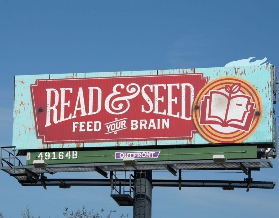 OUTFRONT billboard example—Perimeter corridor